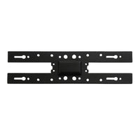 Linking Bracket for Office Lamp – I Shape Connector – Black Metal