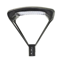 150W LED Outdoor Post Top Light Parking Lot Area Lighting Plaza Lighting Garden Lighting Type IV Distribution 5000K Daylight 19500LM AC100-277V ETL DLC Lighting Facts